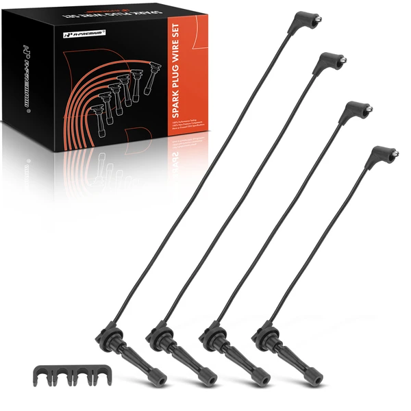 4 Pcs Spark Plug Wire Set for 1990-2001 Acura Integra