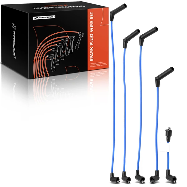 5 Pcs Spark Plug Wire Sets for 1992-1994 Plymouth Colt