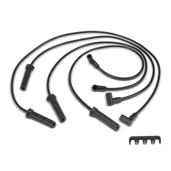 4 Pcs Spark Plug Wire Set for 1987-1991 Chevrolet Beretta