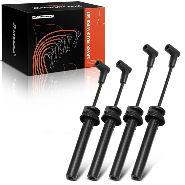 4 Pcs Spark Plug Wire Set for 1996-2000 Dodge Stratus