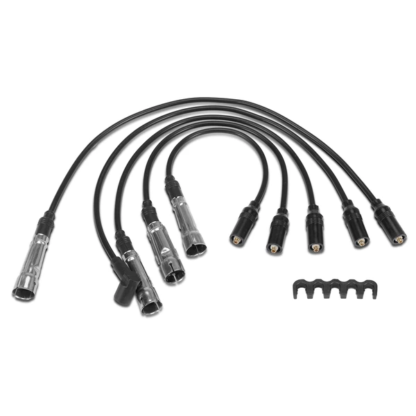 5 Pcs Spark Plug Wire Set for 1988-1990 Audi 80