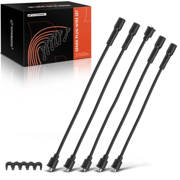 5 Pcs Spark Plug Wire Set for 1978 Dodge Omni