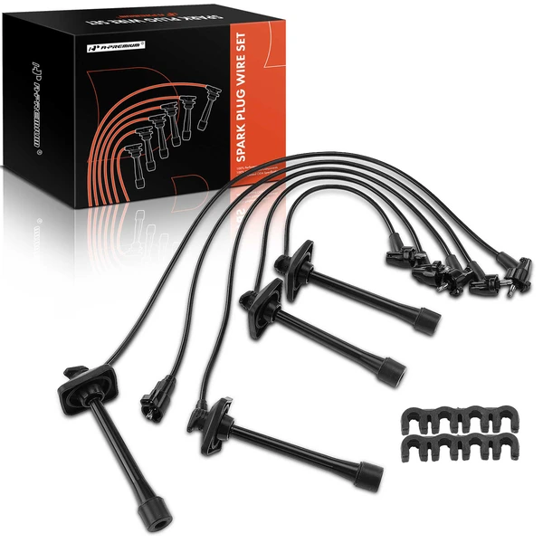 5 Pcs Spark Plug Wire Set for 1996-1997 Toyota RAV4