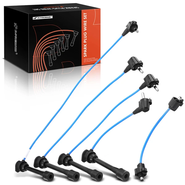 5 Pcs Spark Plug Wire Sets for 1991-1997 Toyota Previa