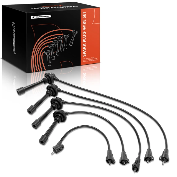 5 Pcs Spark Plug Wire Sets for Toyota Celica 1992-1993 MR2 1992-1995 L4 2.0L
