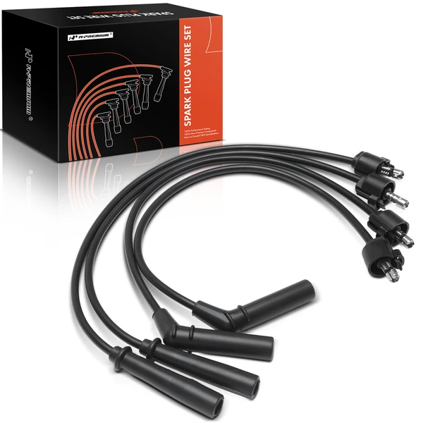 4 Pcs Spark Plug Wire Set for Toyota Camry 1983-1986 Celica 1986 L4 2.0L