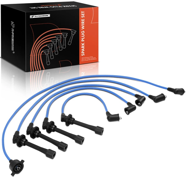 5 Pcs Spark Plug Wire Sets for 1986-1989 Acura Integra