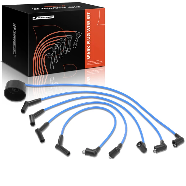5 Pcs Spark Plug Wire Sets for Honda Accord 1984-1985 L4 1.8L Naturally Aspirated