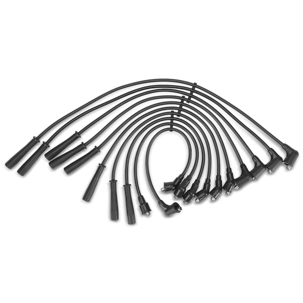 10 Pcs Spark Plug Wire Set for 1981-1986 Nissan 720