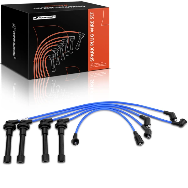 5 Pcs Spark Plug Wire Sets for 1991-2000 Nissan Sentra