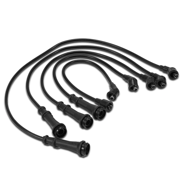 5 Pcs Spark Plug Wire Set for 1984-1991 Nissan Micra