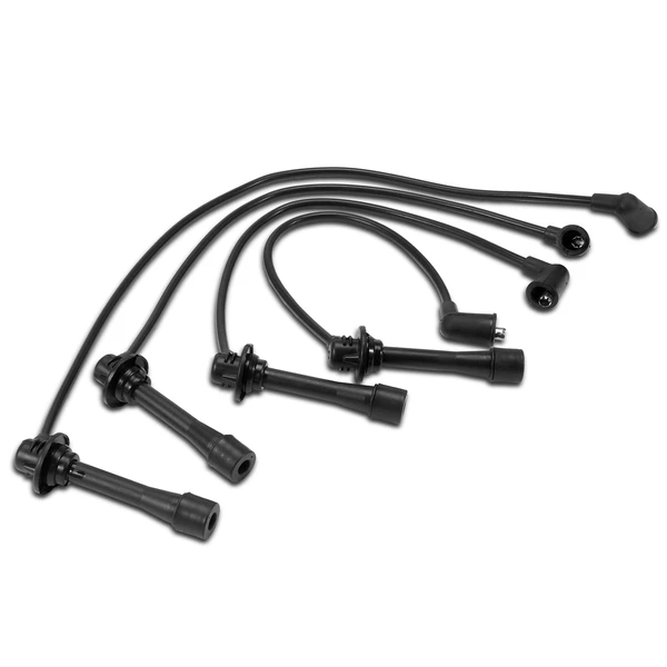 4 Pcs Spark Plug Wire Set for 1995-1998 Mazda Protege