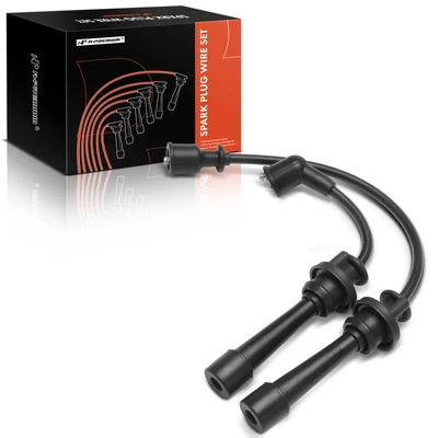 2 Pcs Spark Plug Wire Set