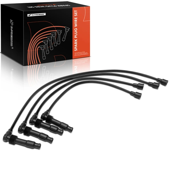 4 Pcs Spark Plug Wire Set for 1998-2000 Isuzu Amigo