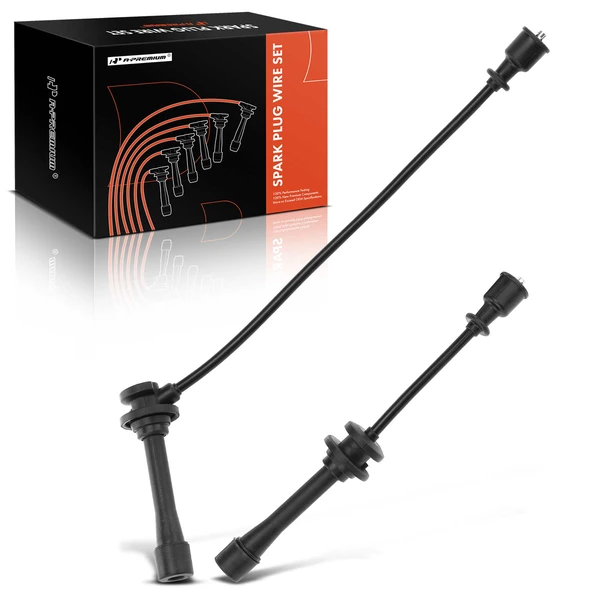 2 Pcs Spark Plug Wire Set for 1995-2002 Kia Sportage