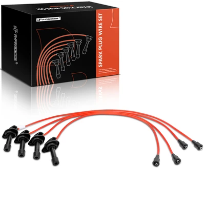 4 Pcs Spark Plug Wire Sets