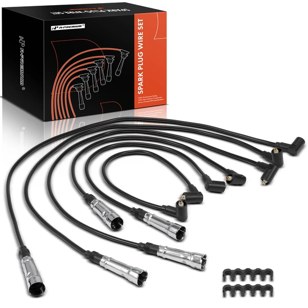 6 Pcs Spark Plug Wire Set for 1992-1993 Volkswagen Transporter