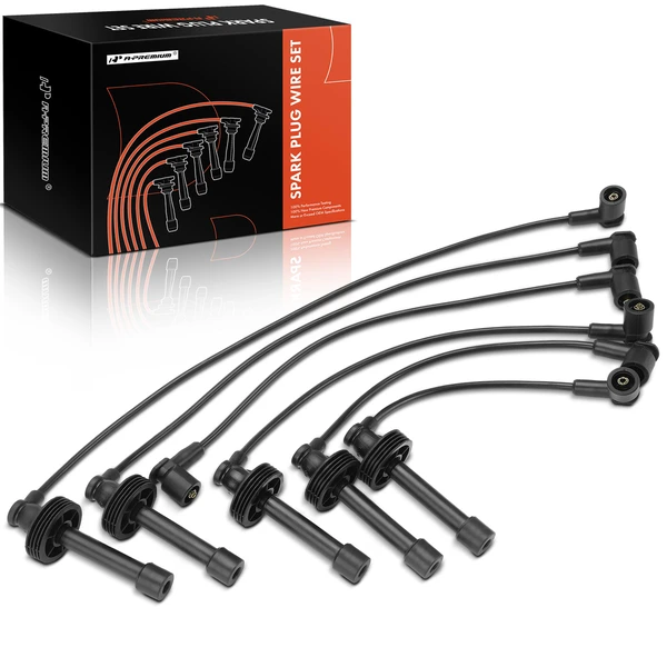 6 Pcs Spark Plug Wire Sets for 1998 Volvo C70