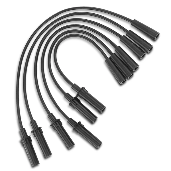 6 Pcs Spark Plug Wire Sets for 2001-2010 Dodge Grand Caravan