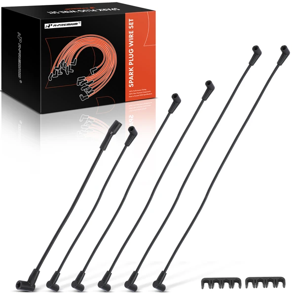 6 Pcs Spark Plug Wire Set for 1978-1986 Chevrolet C30