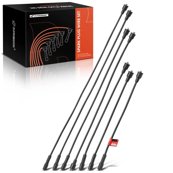 7 Pcs Spark Plug Wire Sets for 1969-1974 Chevrolet Blazer