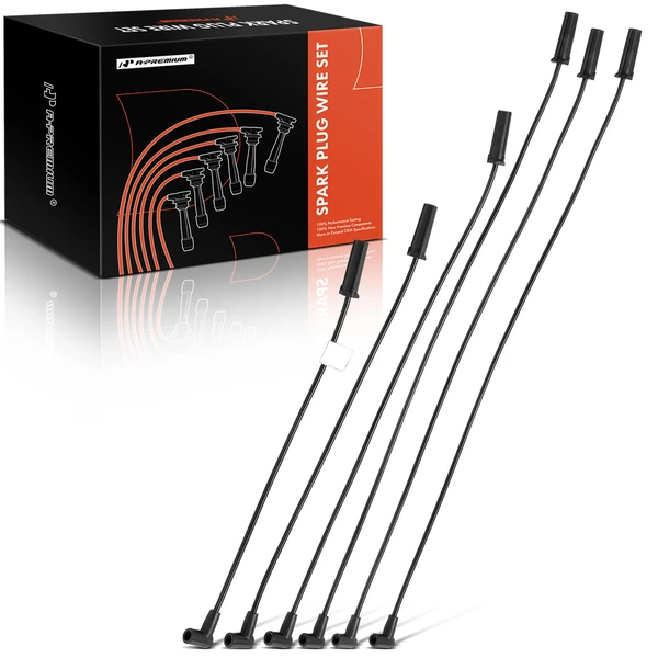 6 Pcs Spark Plug Wire Sets for 2000 Buick Park Avenue 3.8L V6