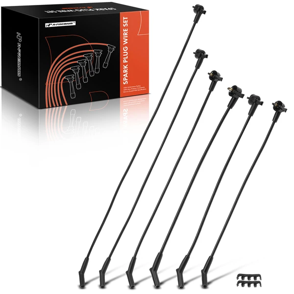 6 Pcs Spark Plug Wire Set for 1997-2000 Ford Ranger