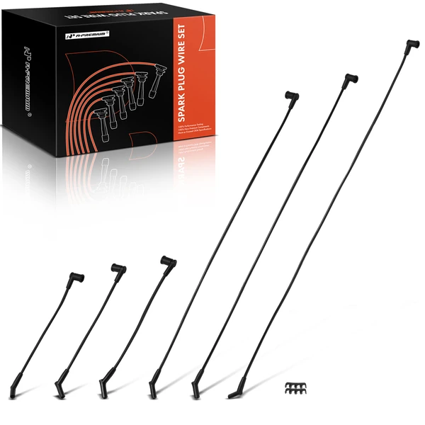 6 Pcs Spark Plug Wire Sets for 2001-2004 Ford Mustang