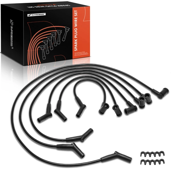 6 Pcs Spark Plug Wire Sets for 2001-2003 Ford Ranger