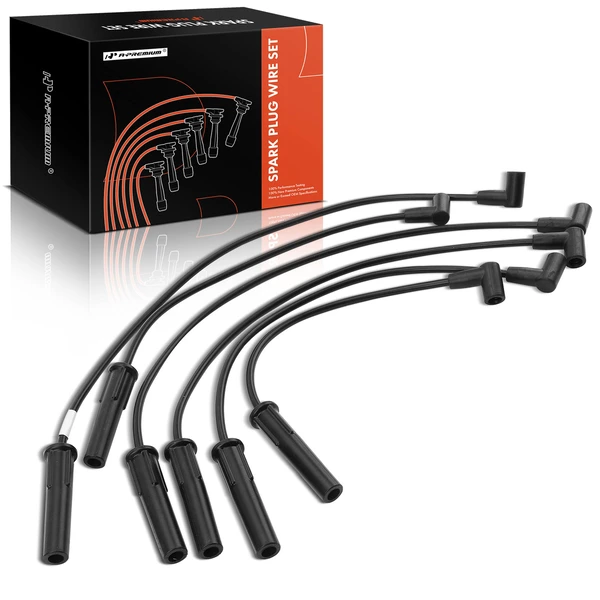 6 Pcs Spark Plug Wire Sets for Dodge Grand Caravan Chrysler Town & Country