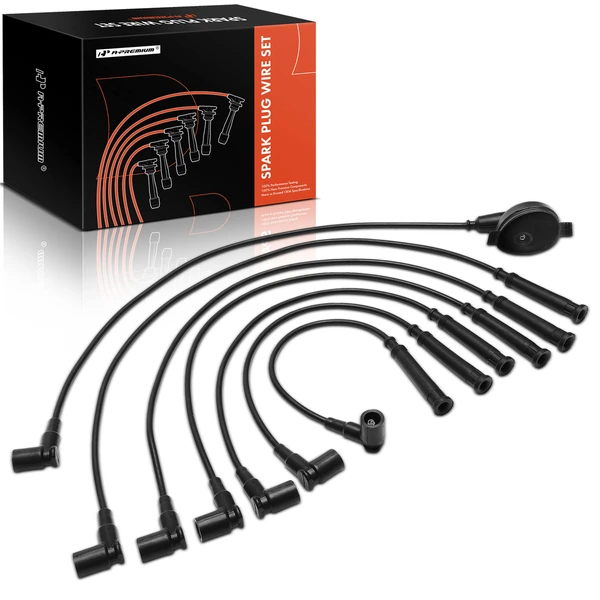 7 Pcs Spark Plug Wire Set for BMW 533i 535i 535is 633CSi 635CSi 733i 735i 735iL L6