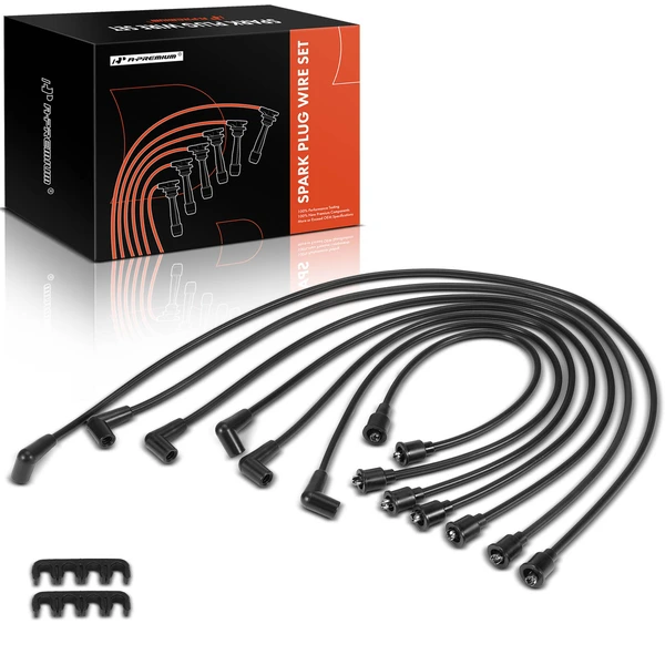 7 Pcs Spark Plug Wire Set for 1978-1987 Jaguar XJ6