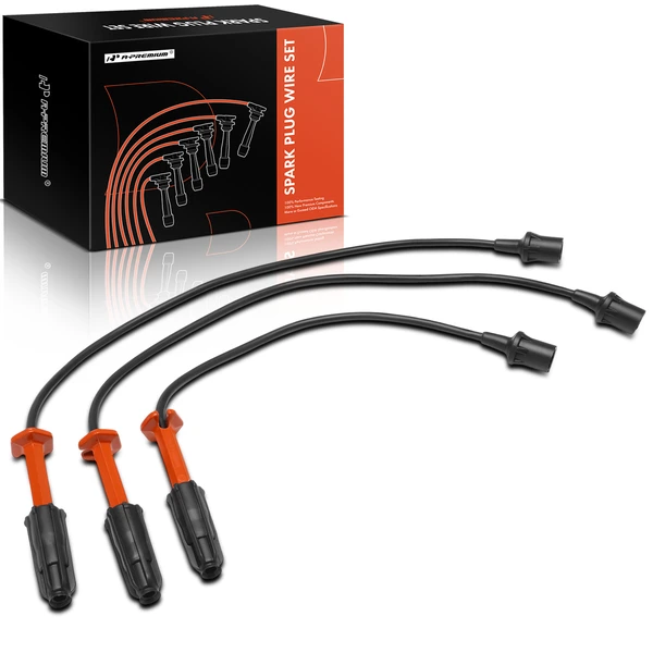 3 Pcs Spark Plug Wire Set for Mercedes-Benz C280 E320 S320 SL320 300E 300TE 300CE