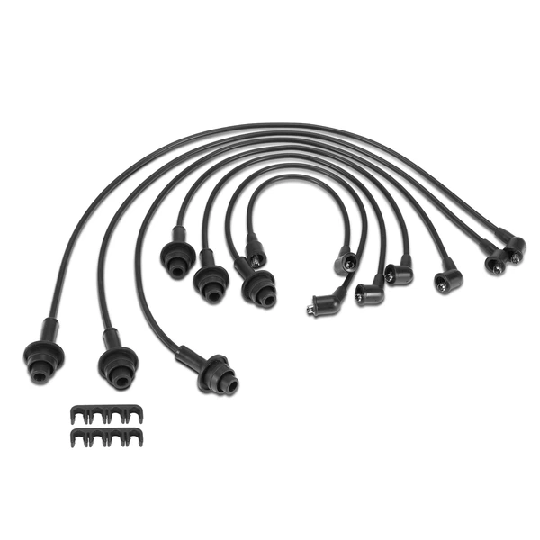 7 Pcs Spark Plug Wire Set for 1983-1988 Toyota Cressida