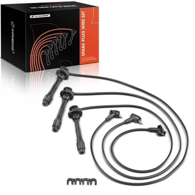 3 Pcs Spark Plug Wire Set