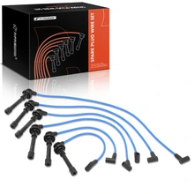 6 Pcs Spark Plug Wire Sets for 1993-1996 Isuzu Rodeo