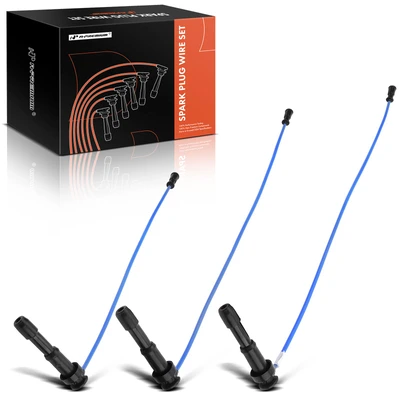 3 Pcs Spark Plug Wire Sets