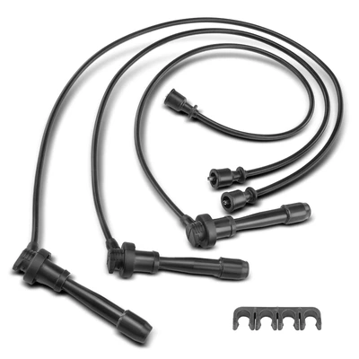 3 Pcs Spark Plug Wire Set