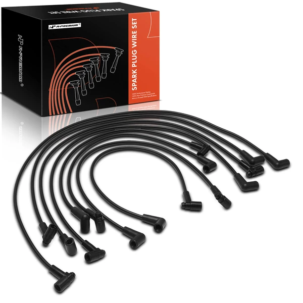 8 Pcs Spark Plug Wire Set for 1974-1976 Chevrolet Laguna