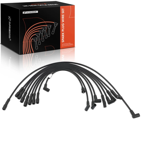 9 Pcs Spark Plug Wire Sets for International Harvester 1010 1110 1000D 1100D