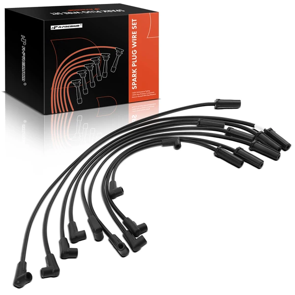 9 Pcs Spark Plug Wire Sets for 1994-1995 GMC G3500