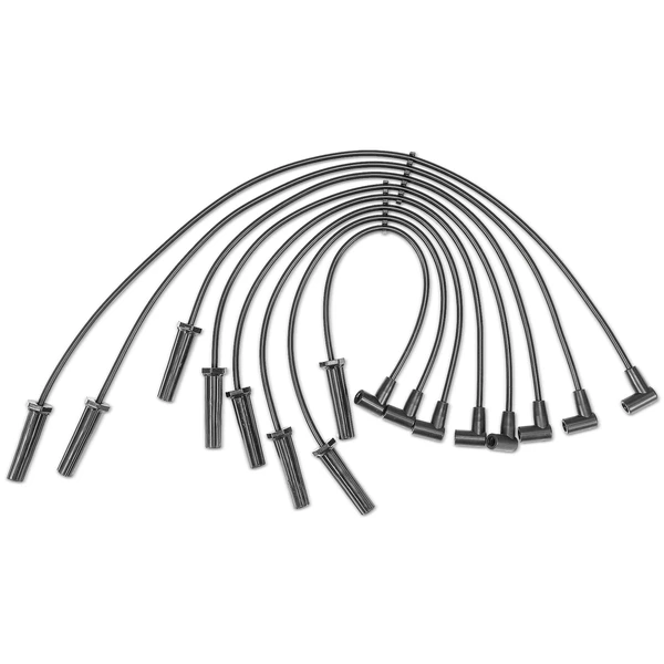 8 Pcs Spark Plug Wire Set for 1973-1974 Buick Apollo