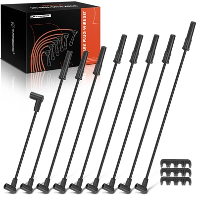 9 Pcs Spark Plug Wire Set