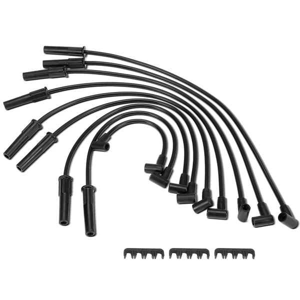 9 Pcs Spark Plug Wire Set for 1978-1979 Ford Bronco