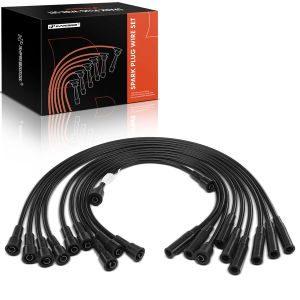 10 Pcs Spark Plug Wire Sets for 1979-1981 Dodge St. Regis