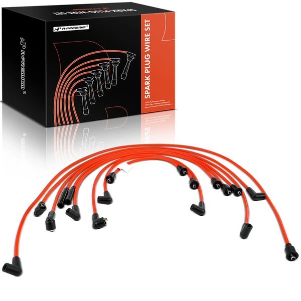 9 Pcs Spark Plug Wire Sets for 1969-1970 Dodge W200 Pickup