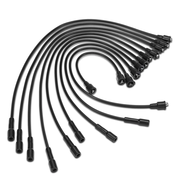 10 Pcs Spark Plug Wire Set for 1974 Dodge Ramcharger