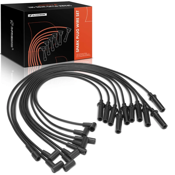 10 Pcs Spark Plug Wire Sets for 2005-2006 Dodge Ram 1500