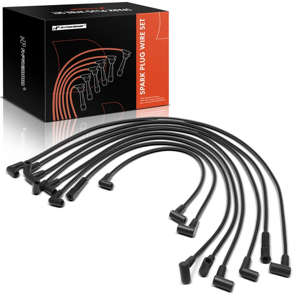 8 Pcs Spark Plug Wire Set for 1983-1984 Chevrolet K10 Suburban