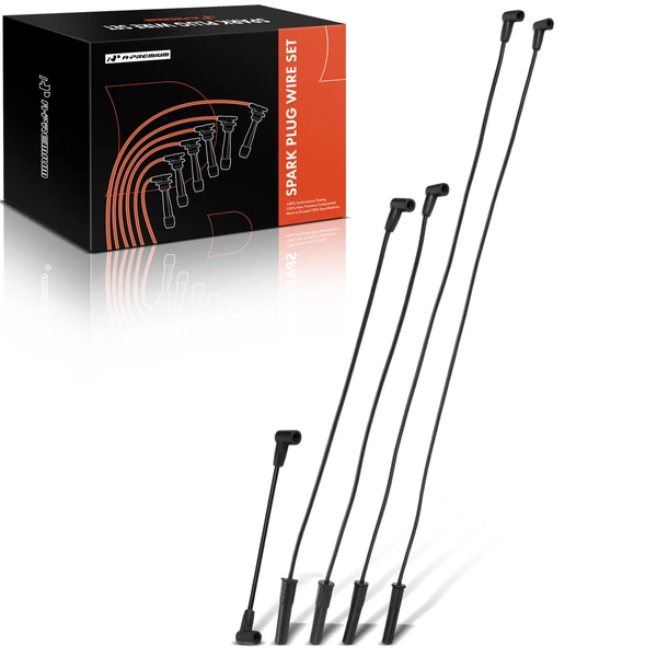 5 Pcs Spark Plug Wire Set for 1991-1993 GMC Sonoma